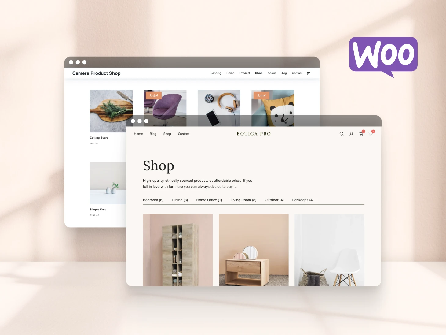 Diseño visual personalizado para tienda WooCommerce