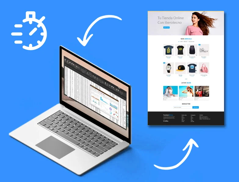 Gestión e importación de productos para tienda online